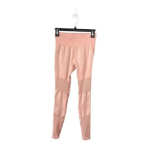 CUT The Frills Women’s High Waisted Coral Leggings Size Small